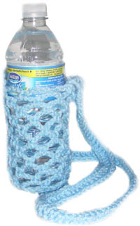 CROCHET: Water Bottle Holder Pattern, Water Bottle Bag, Adjustable to fit  most Water Bottles! 