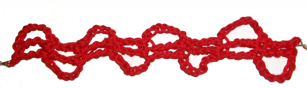 Crochet Spot » Blog Archive » Crochet Pattern: Chain Wave Bracelet ...