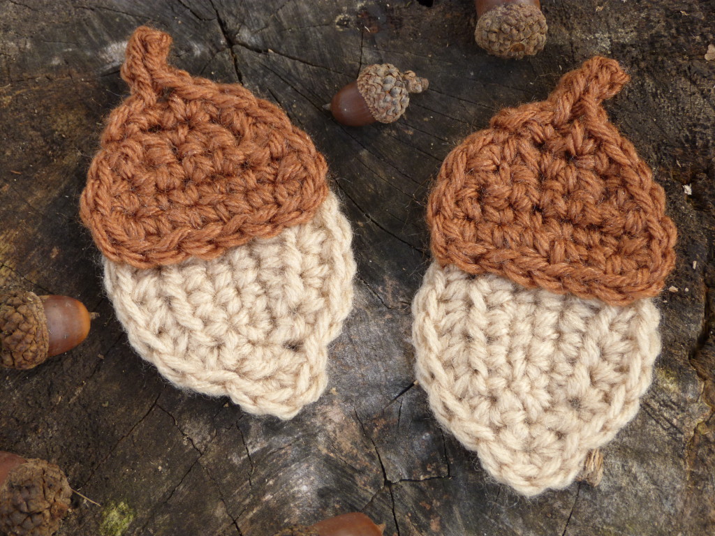 Crochet Spot » Blog Archive » Crochet Pattern Acorn AppliquÃ