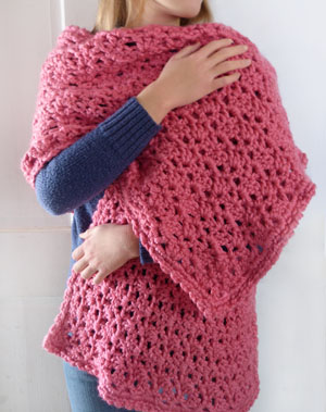 Crochet Spot » Blog Archive » Crochet Pattern: Comfy Snuggle Wrap ...