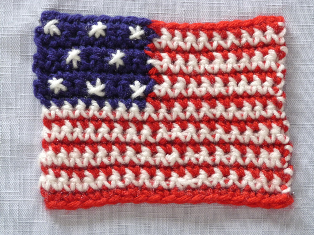 Crochet Spot » Blog Archive » Crochet Pattern Patriotic Flag Crochet