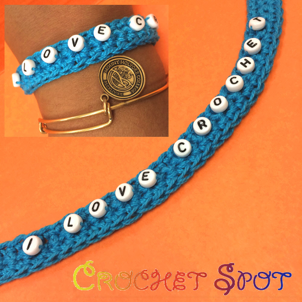 Learn how to create the Sunset Crochet Bracelet by Fusion Beads - YouTube