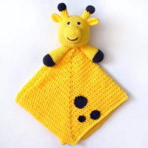 Crochet Spot » Blog Archive » Crochet Pattern: Giraffe Security Blanket ...