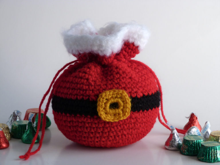 Crochet Spot » Blog Archive » Free Crochet Pattern: Santa Sack Favor ...