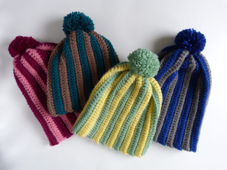 Crochet Spot » Blog Archive » Free Crochet Pattern Easy Striped Hat (3