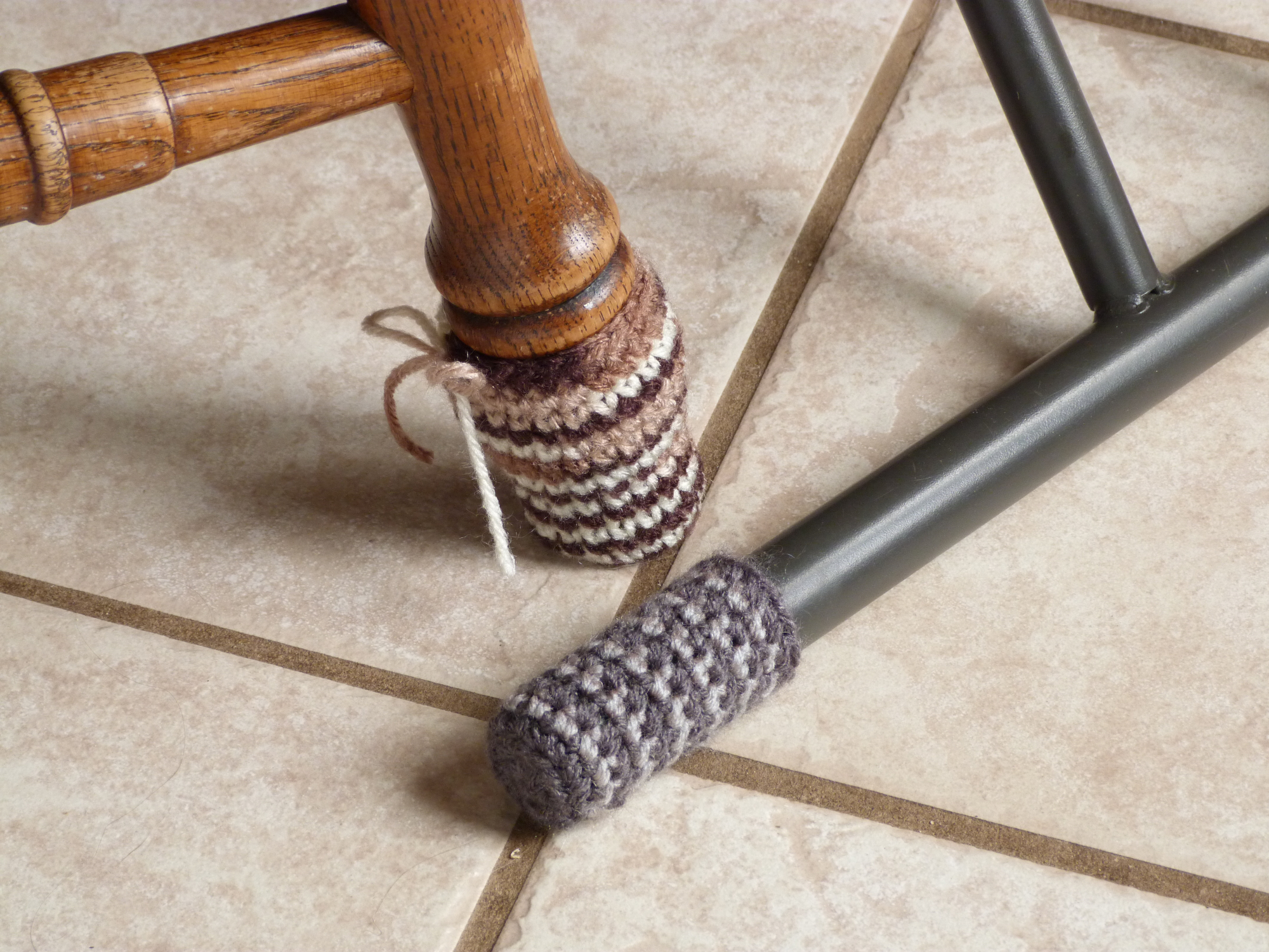 Chair Socks crochet pattern PDF, crochet chair leg warmers